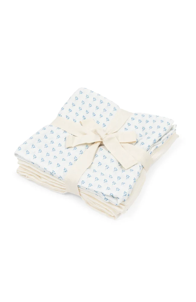 Bellini 3pk Muslin Cloth - Punto Blu