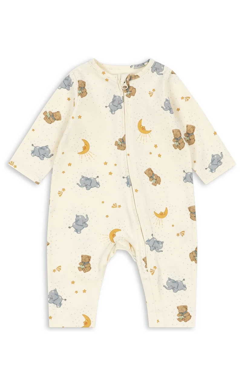Basic Zip Onesie - Cucciolo