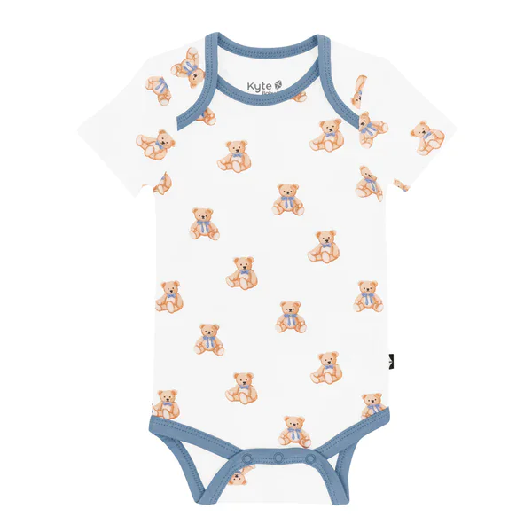Kyte Baby - Bamboo Short-Sleeved Bodysuit - Printed