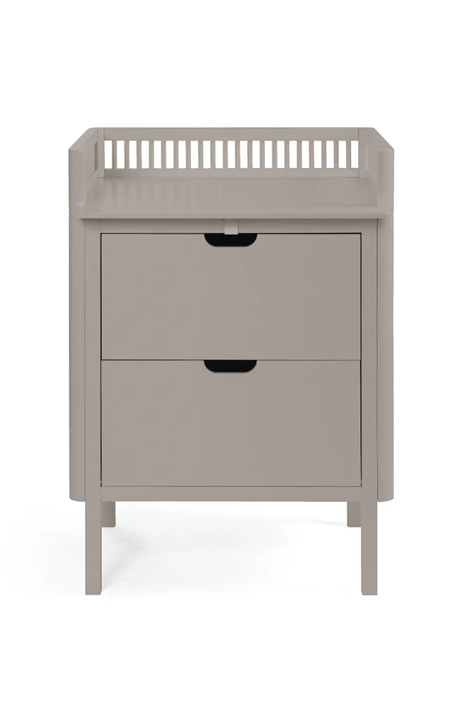 Skötbord Med Lådor - Jetty Beige