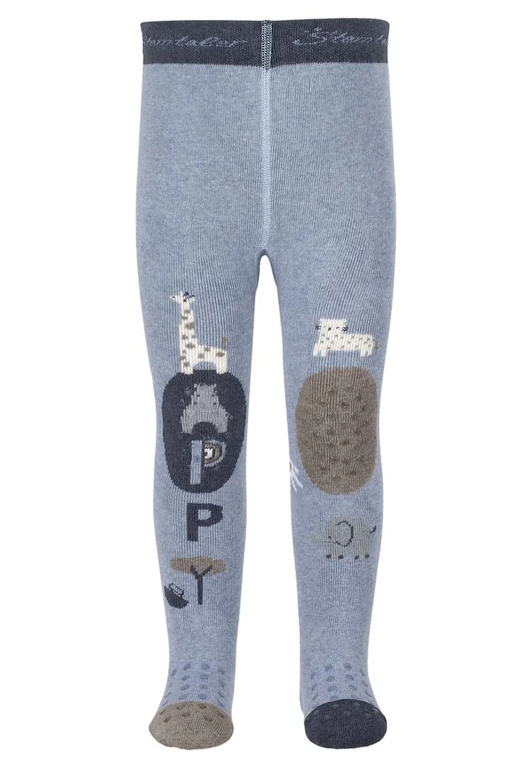 Krabbelstrumpfhose Happy Blau Gr. 86 | Sterntaler