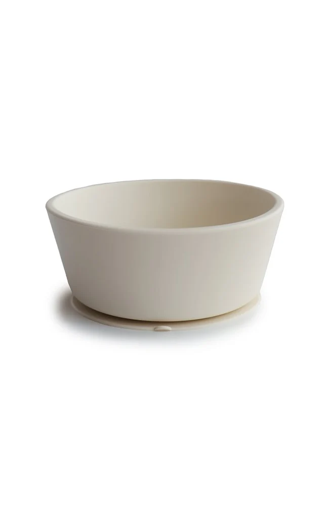 Silicone Suction Bowl - Ivory