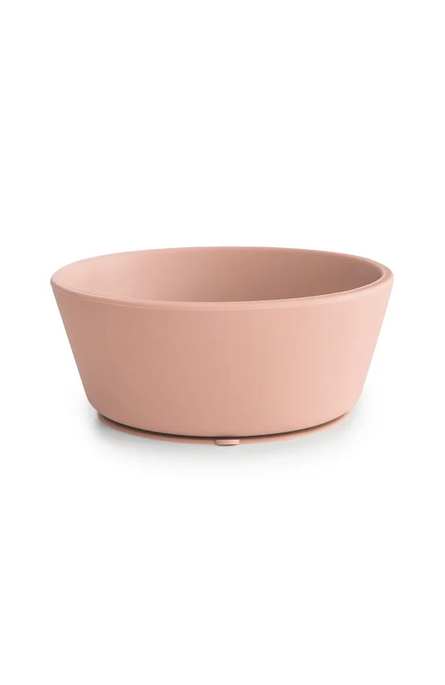 Silicone Suction Bowl - Blush