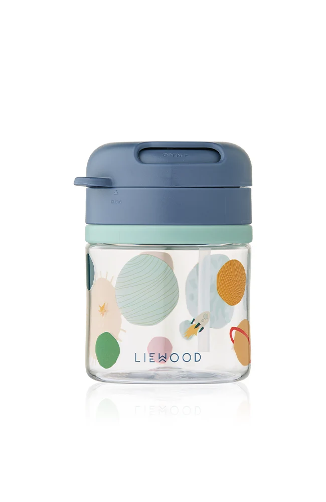 Pavia Tritan Straw Cup - Universe/Classic navy