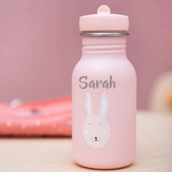 TRIXIE Kinder Trinkflasche personalisiert - Tiere