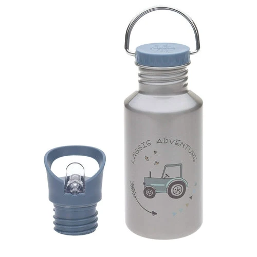 Lässig Edelstahl-Trinkflasche Adventure Traktor 500 ml