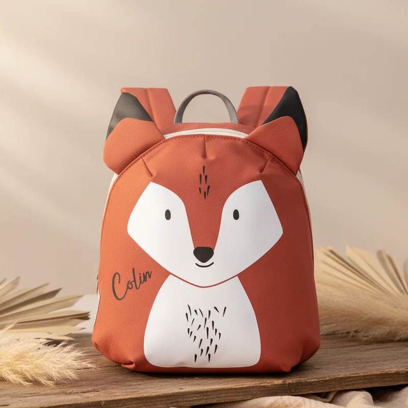 Lässig Kindergartenrucksack About Friends Fuchs Rot 3,5 L | personalisierbar
