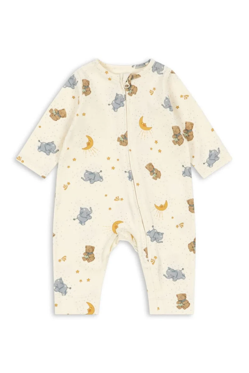 Basic Zip Onesie - Cucciolo