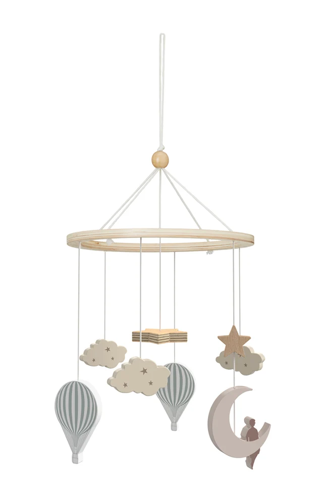 Wooden Cot Mobile - Dreamland