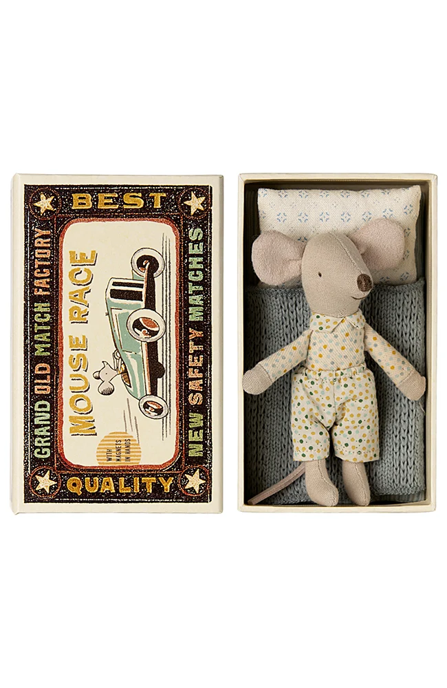 Little Brother Mouse in Matchbox