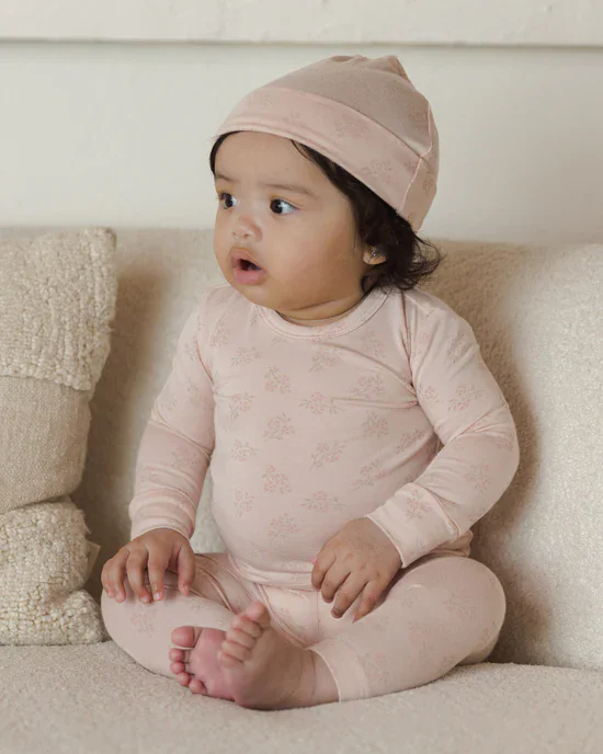 Quincy Mae - Evergreen - Knotted Baby Hat