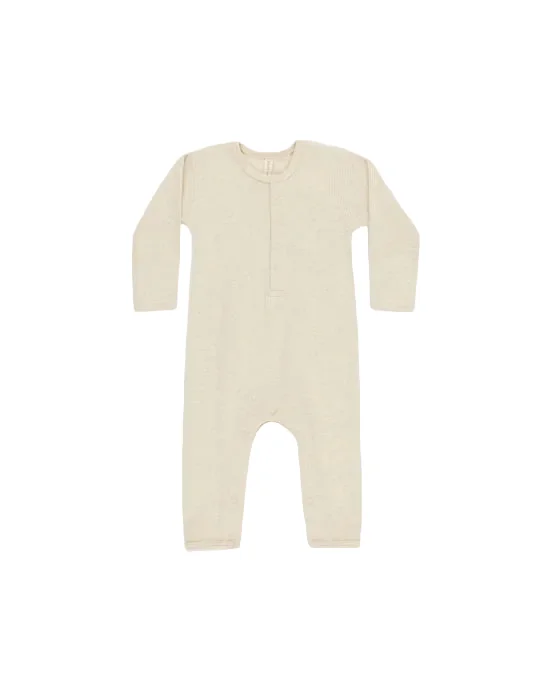 Quincy Mae - Evergreen - Ribbed Baby Jumpsuit