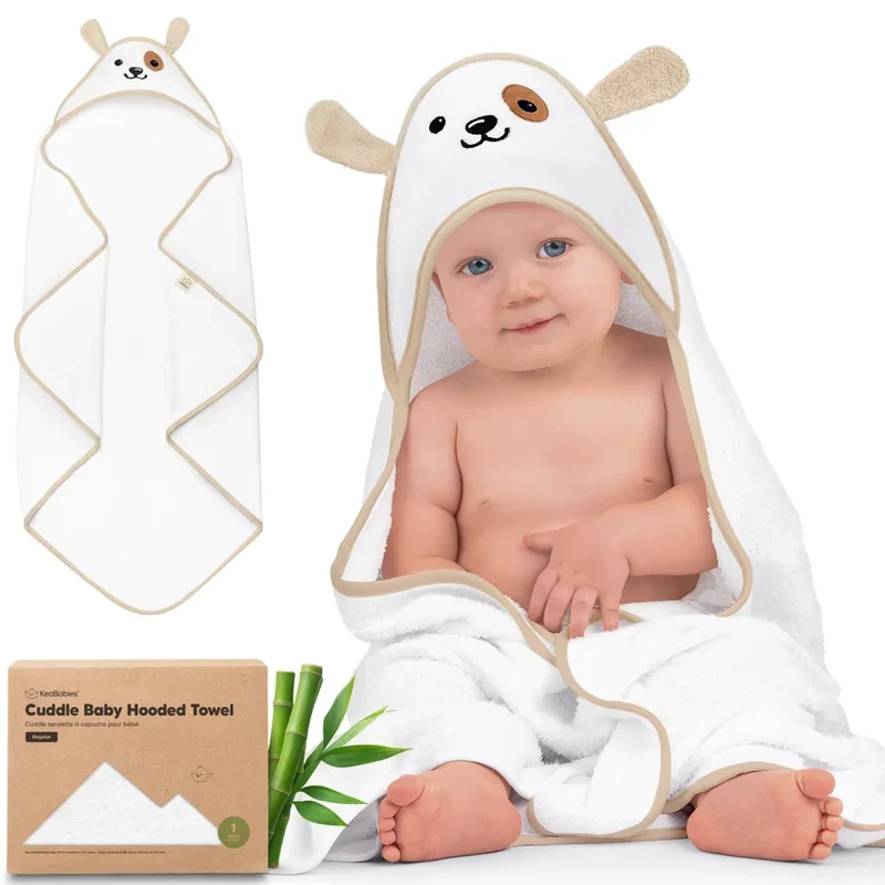 KeaBabies - Cuddle Baby Hooded Towel