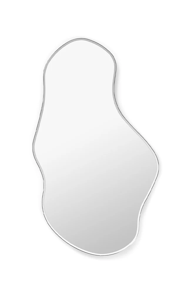 Pond Mirror - Large - Dark Chrome