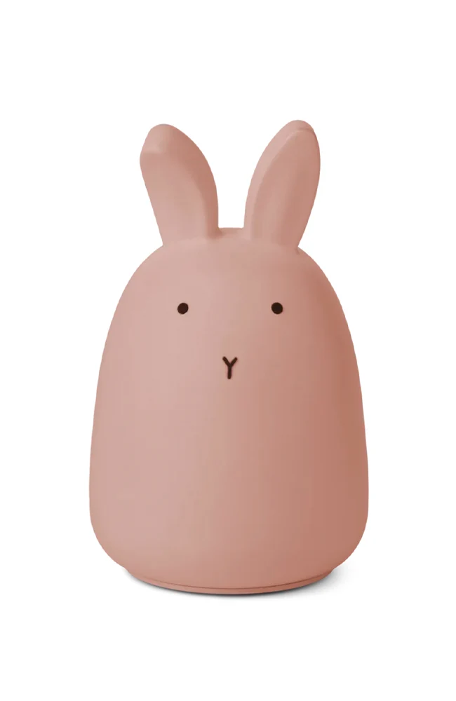 Winston Night Light - Rabbit Dark Rose