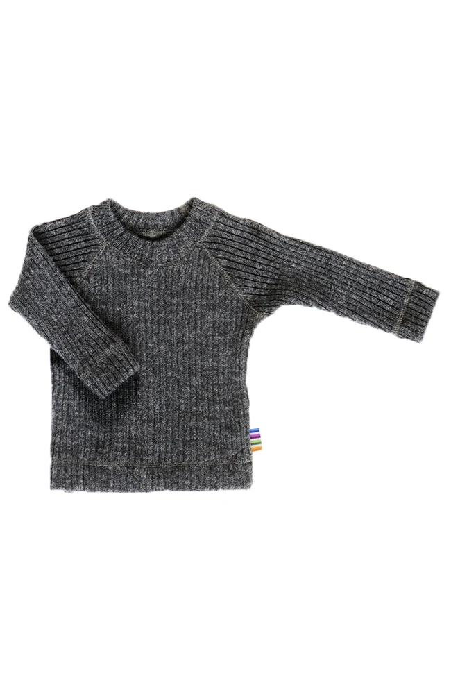 Wool Sweater - Grey Melange