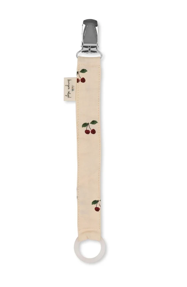 Pacifier Strap - Cherry
