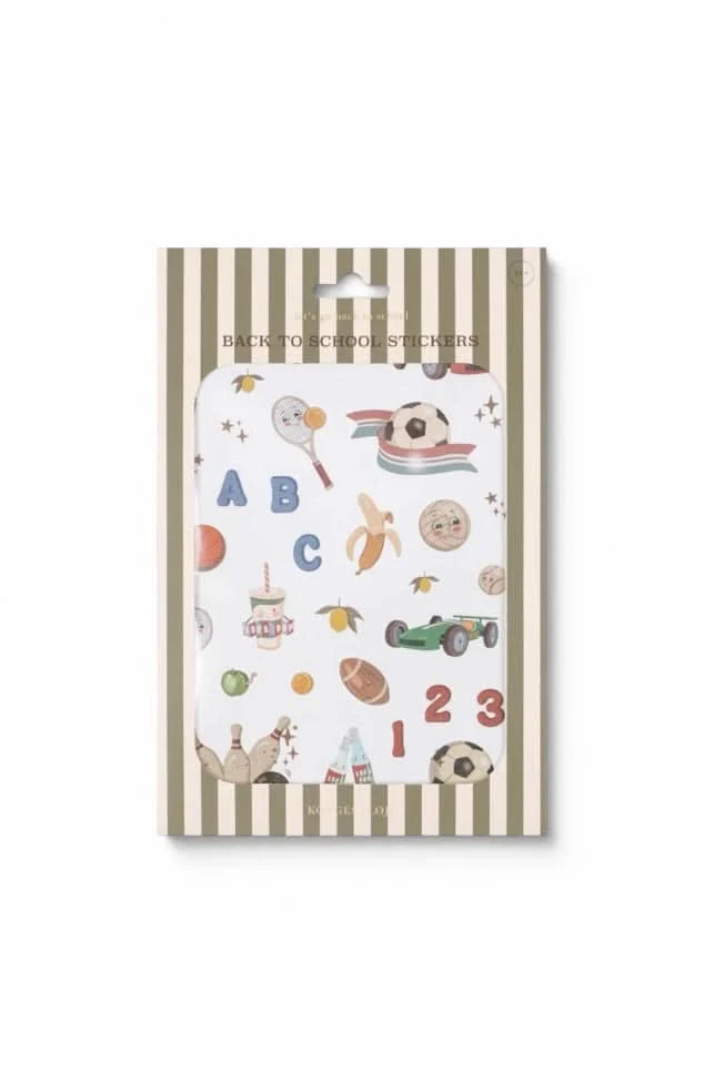 Back To School Stickers - Kick It