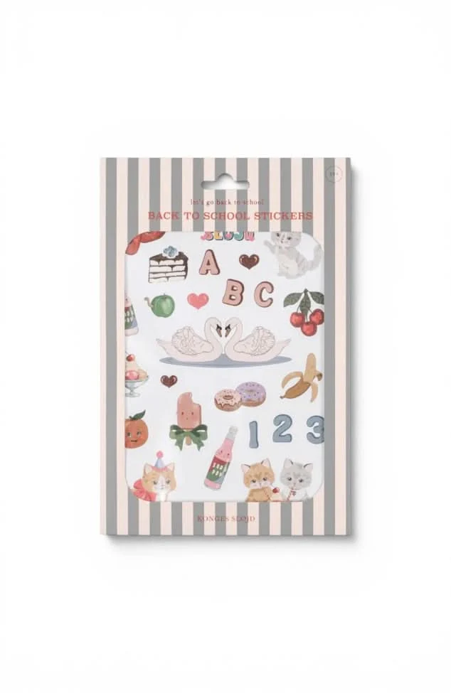 Back To School Stickers - Swan
