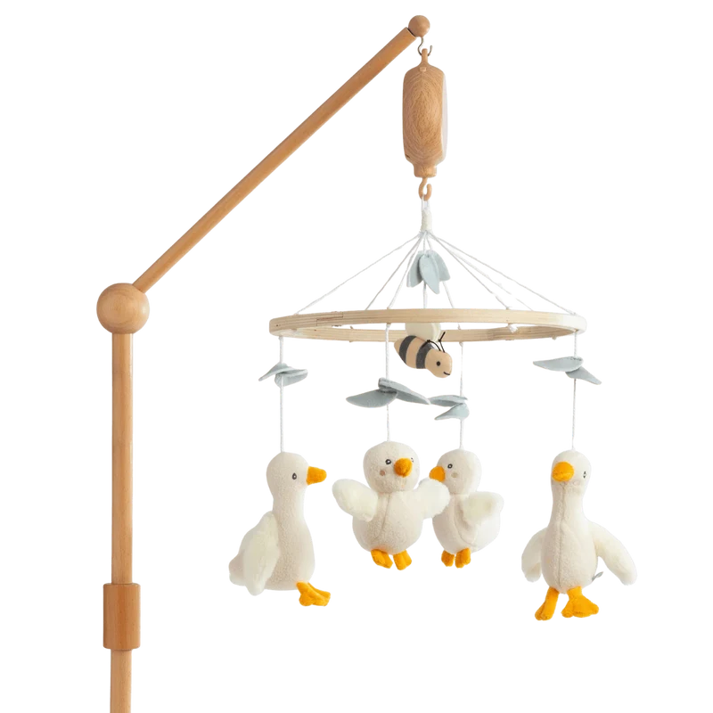 Living Textiles - Musical Wooden Mobile For Crib