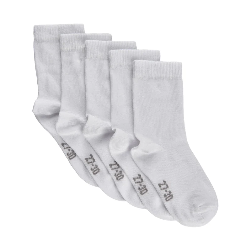 Minymo - Youth Ankle Sock - Solid - 5-Pack