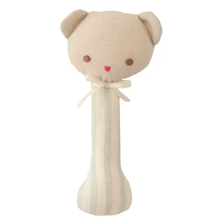 Alimrose - Ted Stick - Handcrafted Plush Rattle