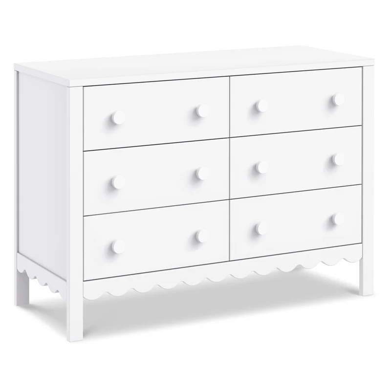 DaVinci - Sammy Scallop 6-Drawer Dresser