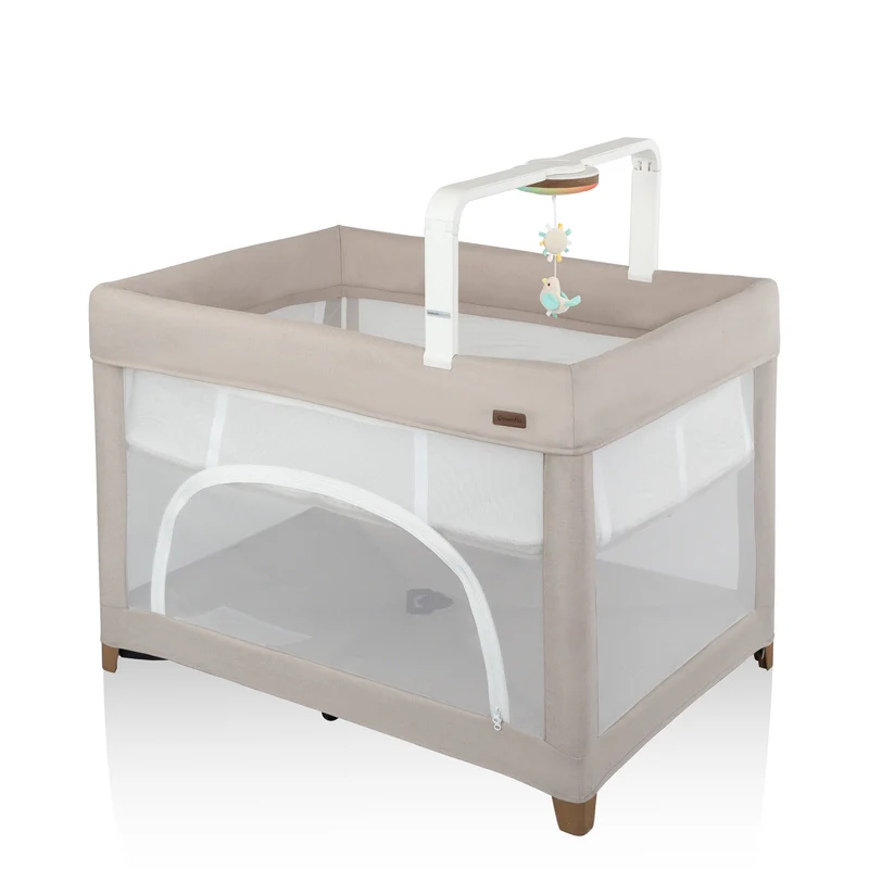 Evenflo - Eris One-Hand Playard with Bassinet