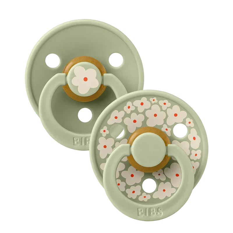 BIBS - Latex Pacifier - Studio Colour - Jasmine - 2 PACK