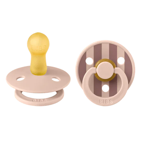 BIBS - Latex Pacifier - Studio Colour - Block - 2 PACK