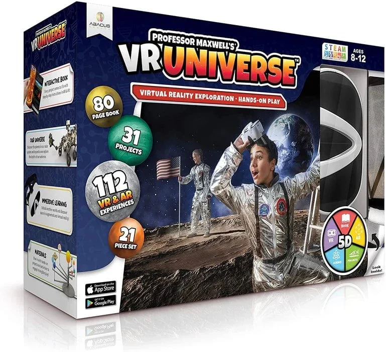 Abacus - "Professor Maxwell's VR Universe" Virtual Reality Activity Set