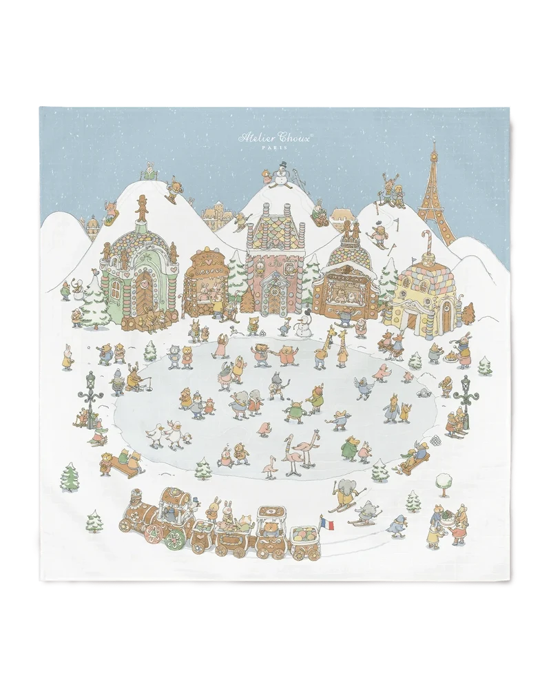 Atelier Choux Paris - Swaddle - Winter Wonderland