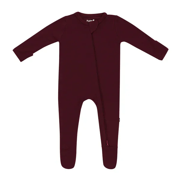 Kyte Baby - Zippered Footie - Fall/Winter Solids