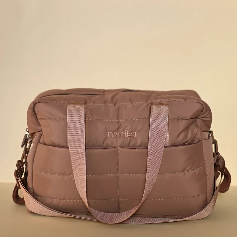 Minika - Puffy Diaper Bag with Changing Mat