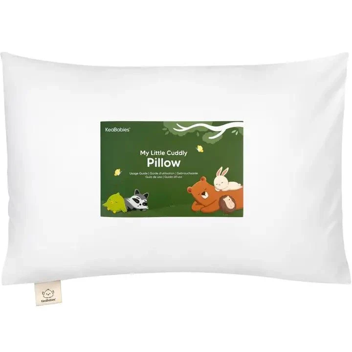 Kea Babies - Cuddly Toddler Pillow with Pillowcase Kids Pillow