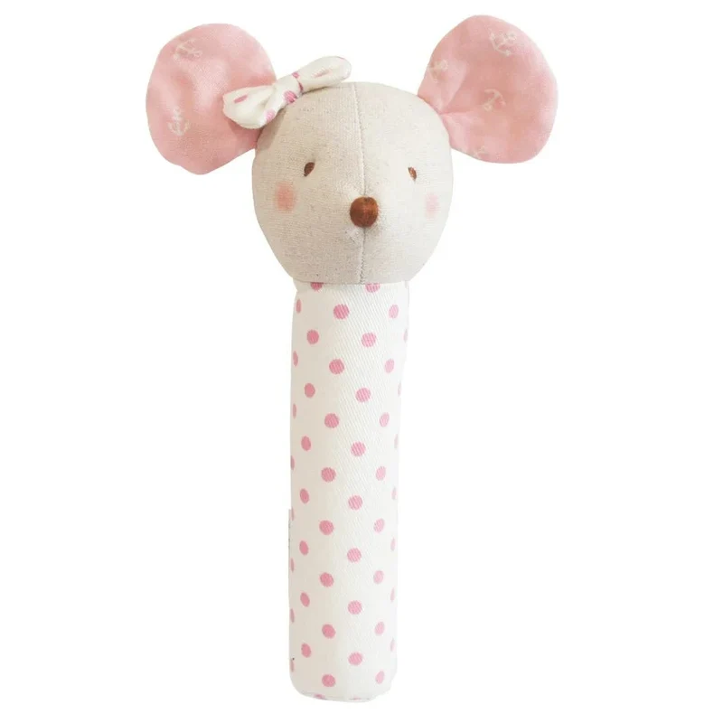 Alimrose - Mouse - Handcrafted Squeaker Baby Toy