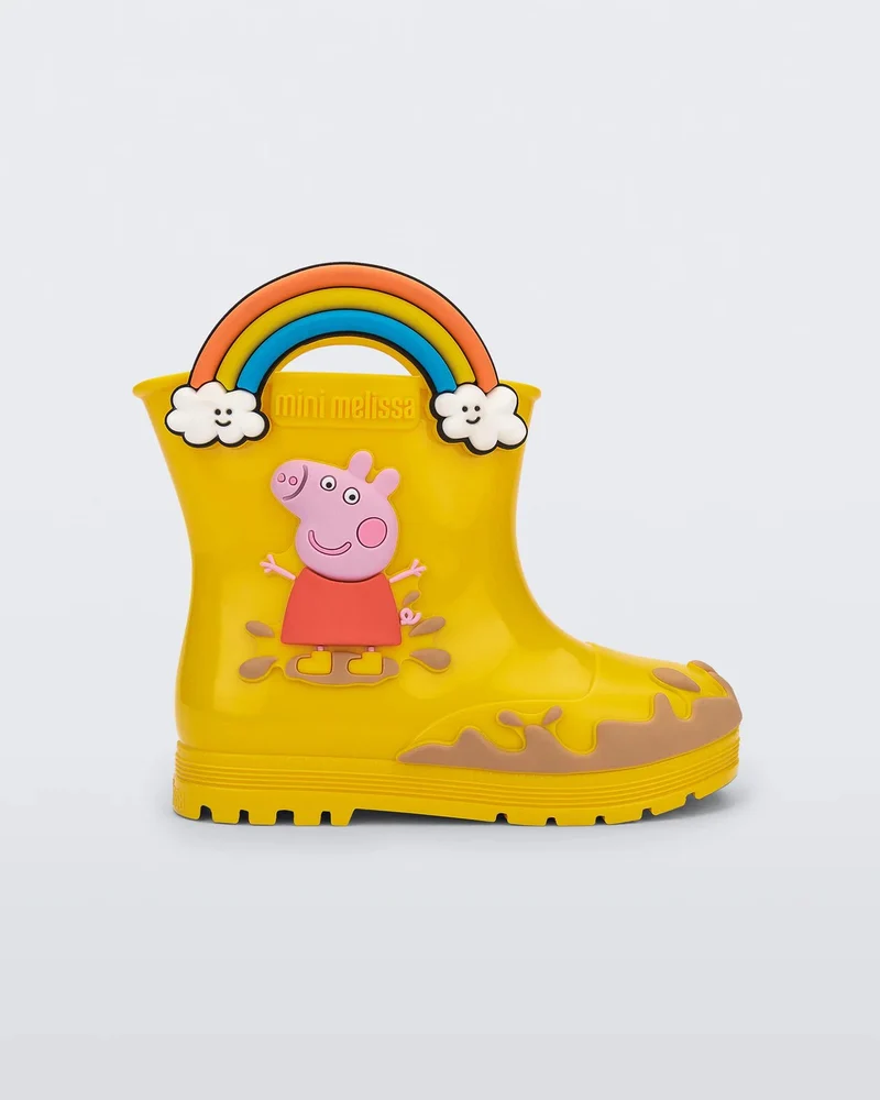 Mini Melissa - Peppa Pig Welly Boots - Baby/Toddler Rain Boot
