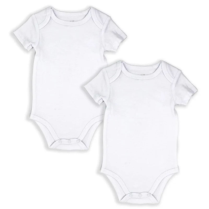Rose Textiles - Solid Bodysuits (2 Pack)