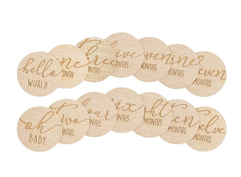 Pearhead - Wooden Milestone Marker Cards