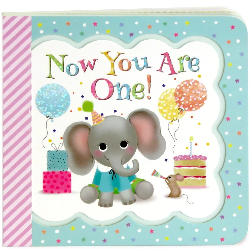 Now You Are One - Personalized Birthday Boardbook