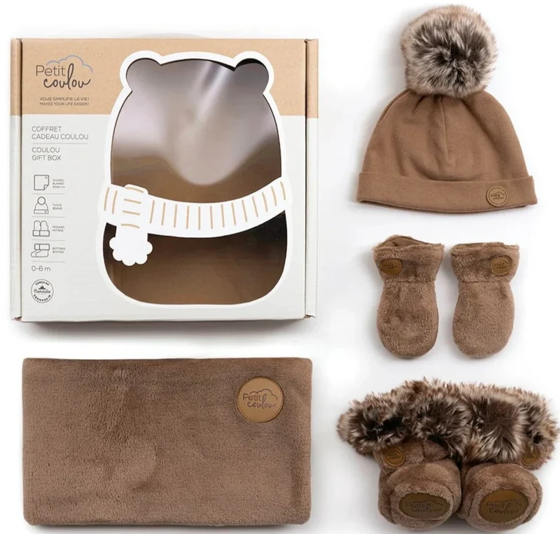 Petit Coulou - Coulou Baby Gift Box - 4 Piece Set