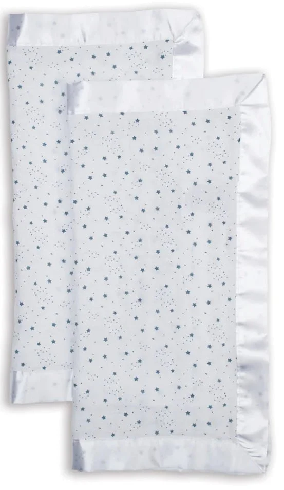 Lulujo - Cotton Muslin Security Blankets 2pk