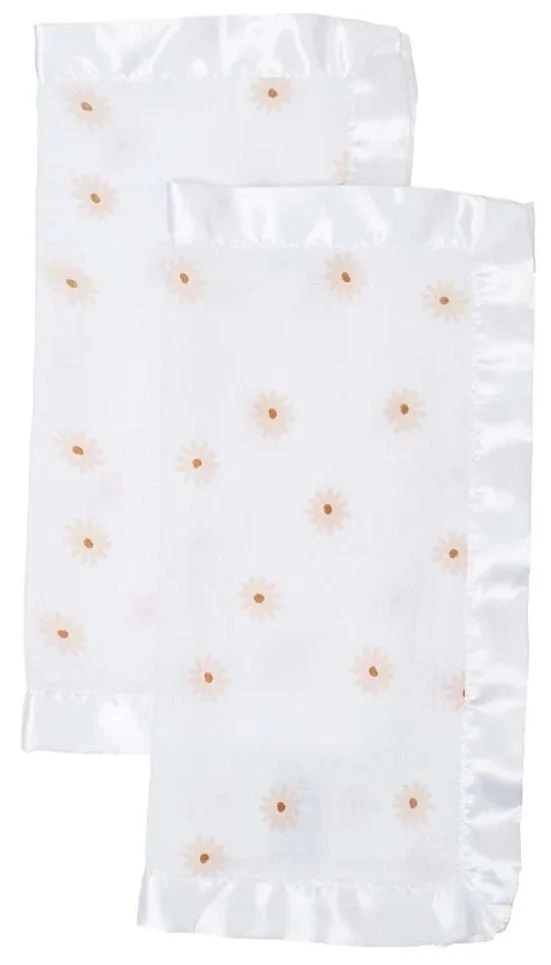 Lulujo - Cotton Muslin Security Blankets 2pk