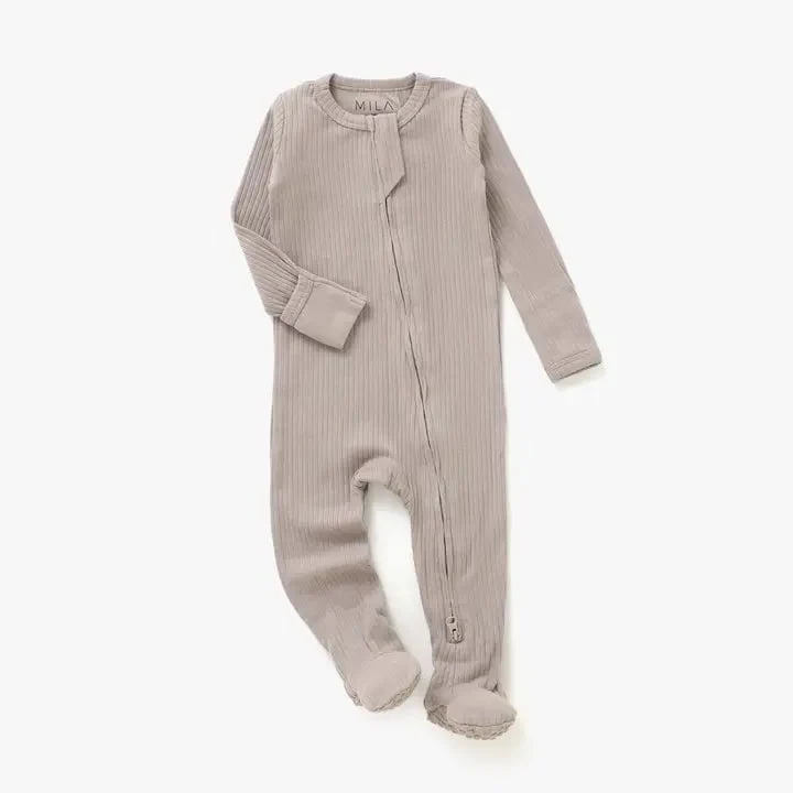 Mila & Co. - Ribbed Footie