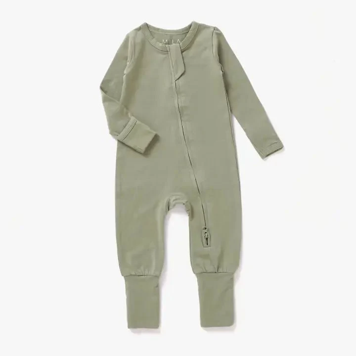 Mila & Co. - Convertible Zipper Romper