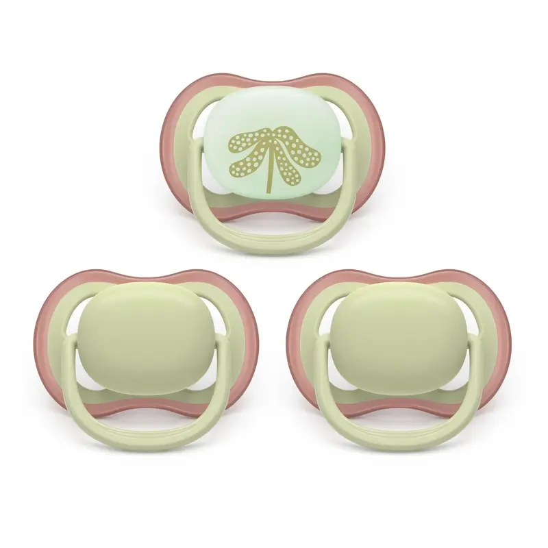 Avent 3 Ultra Air Colours Soothers