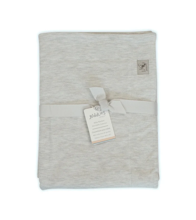 Juddlies - Mini Waffle Collection - Baby Blanket