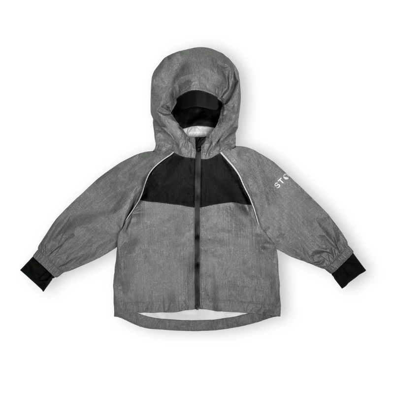 Stonz - Rain Jacket - Lightweight Waterproof Kids Raincoat