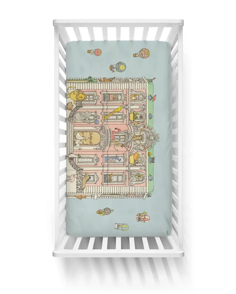 Atelier Choux - Satin Fitted Sheet - Monceau Mansion