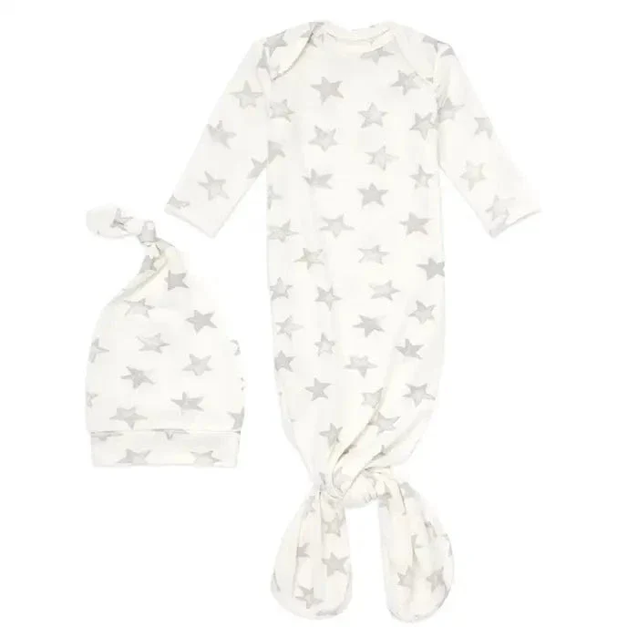 Aden + Anais - Snuggle Knit Gown + Hat Set